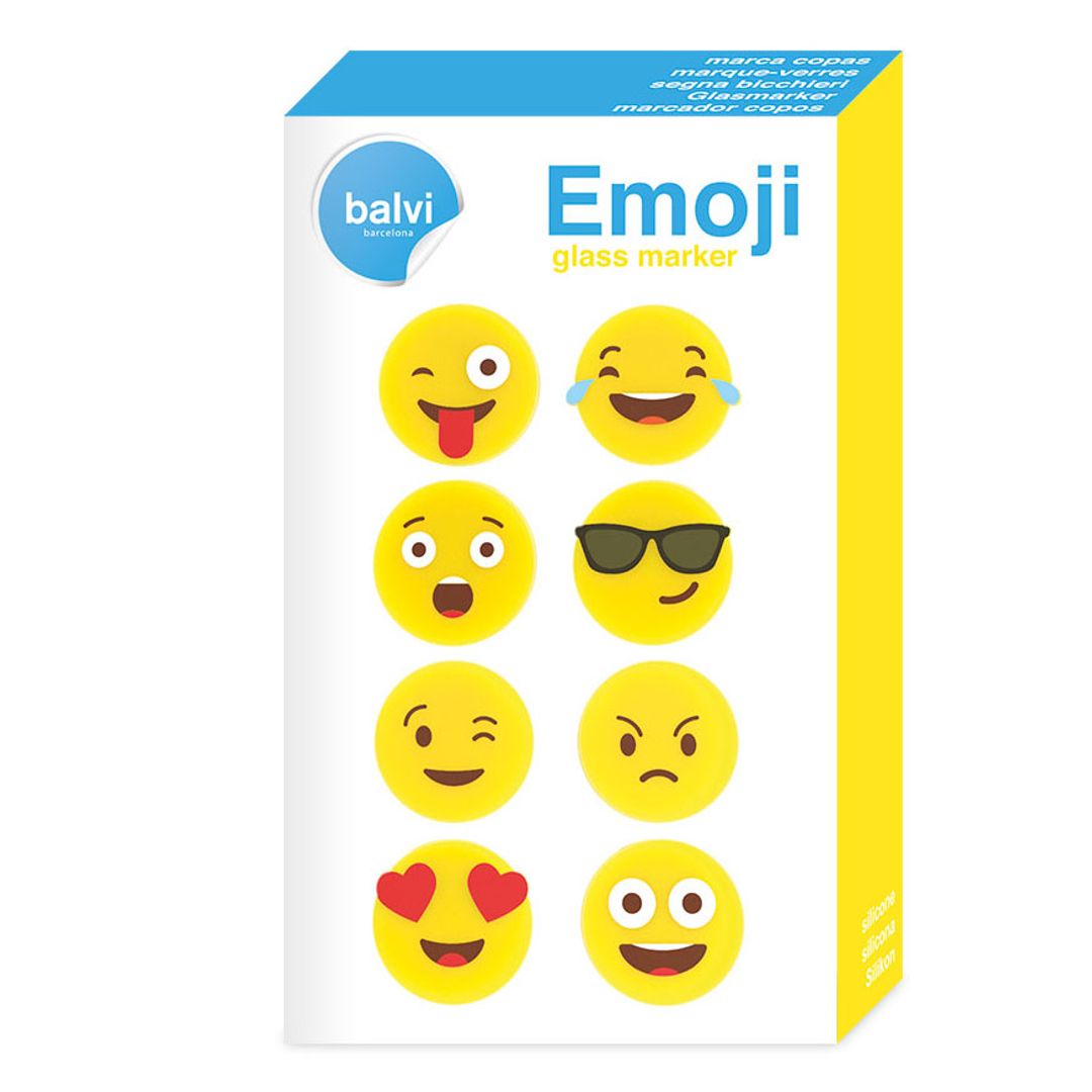Маркеры для стаканов Emoji (8 шт.) Маркеры для стаканов Emoji (8 шт.)