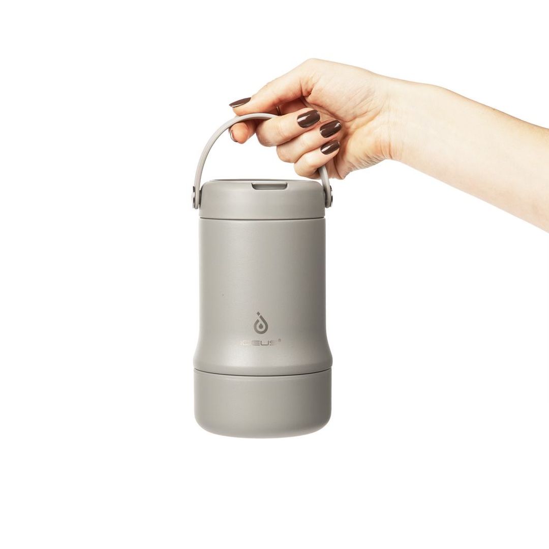 Термос для еды Tabenodo (Серый) Термос для еды Tabenodo (Серый)