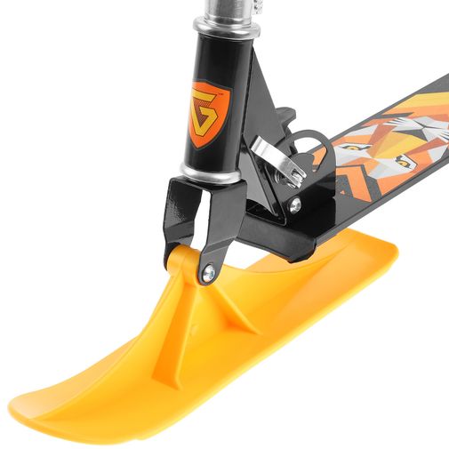 Самокат-снегокат Тигр (2 в 1)