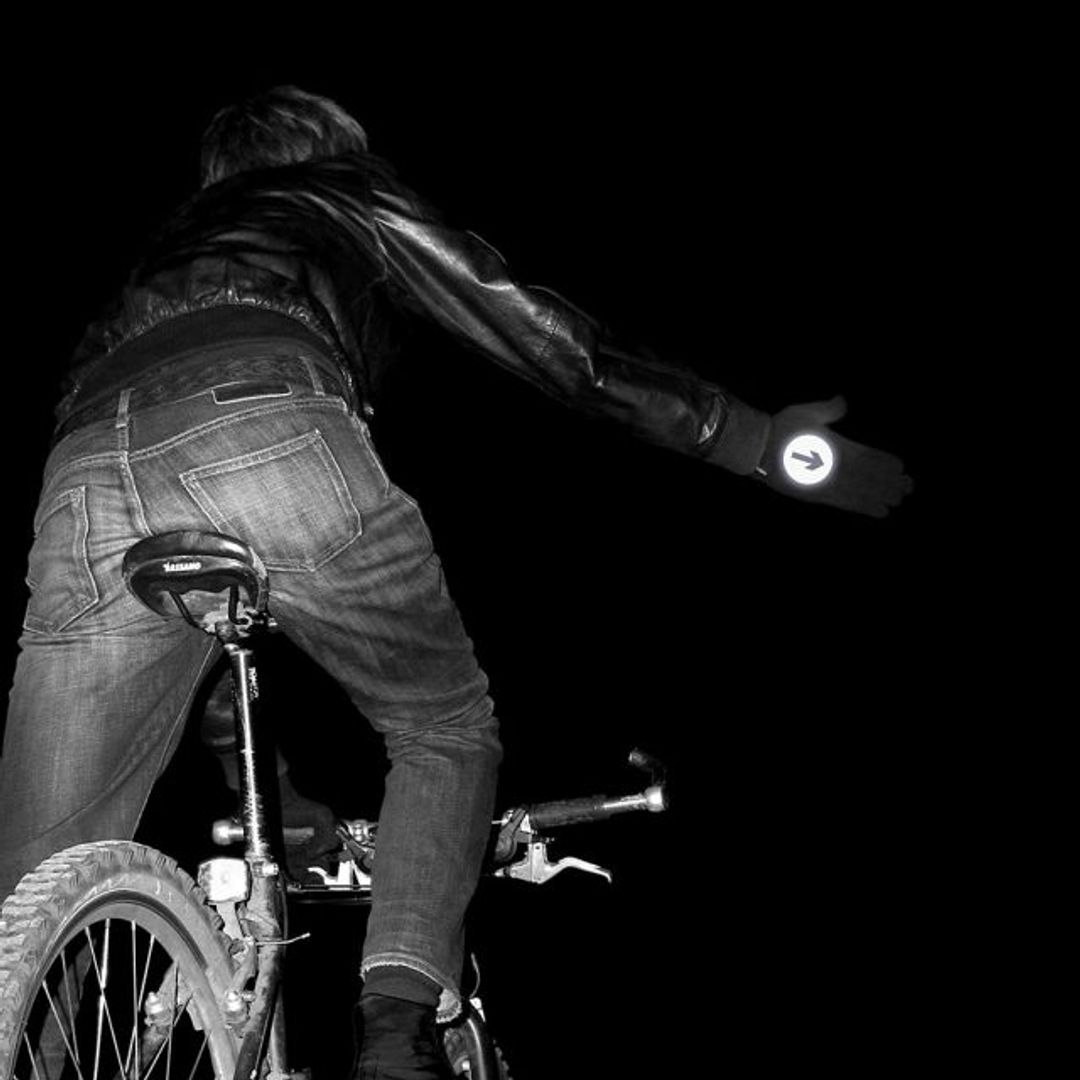 Светоотражающие велосипедные перчатки Светоотражающие велосипедные перчатки