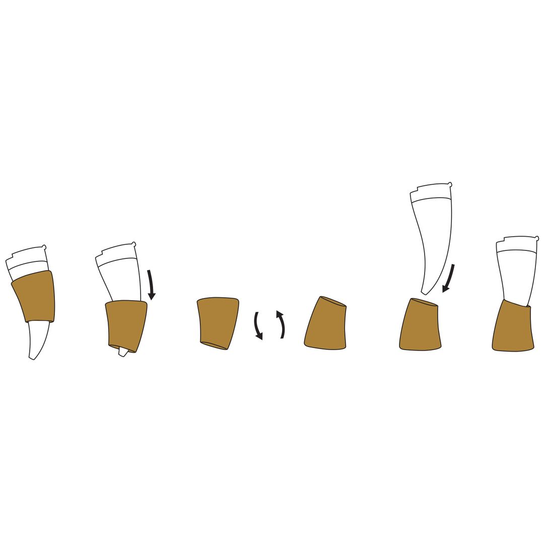 Термокружка Рог Goat Story Марсала Премиум (350 мл)