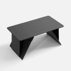 Складной стол для ноутбука с беспроводной зарядкой Kickstand Table (серый)