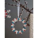 Набор елочных украшений Christmas diamonds из коллекции New Year Essential, 4 шт.