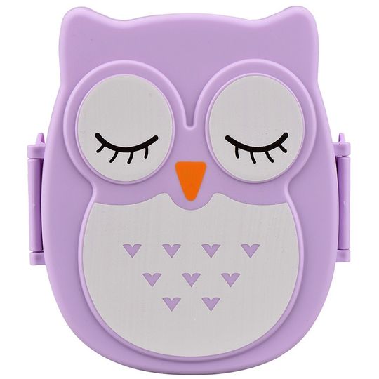 Ланч-бокс Сова Owl (Фиолетовый)