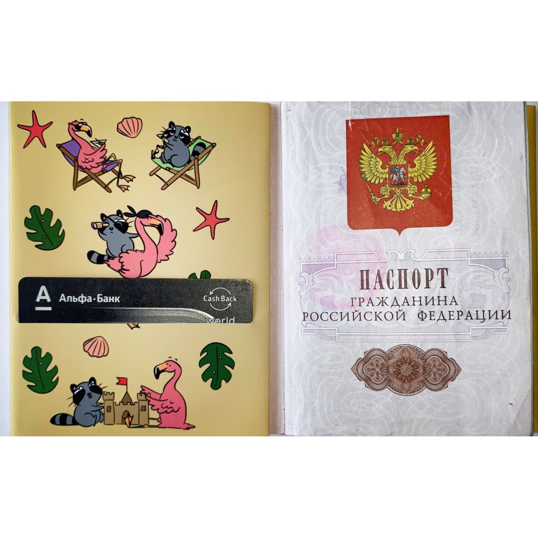 Обложка для паспорта Bumaga SummerTime