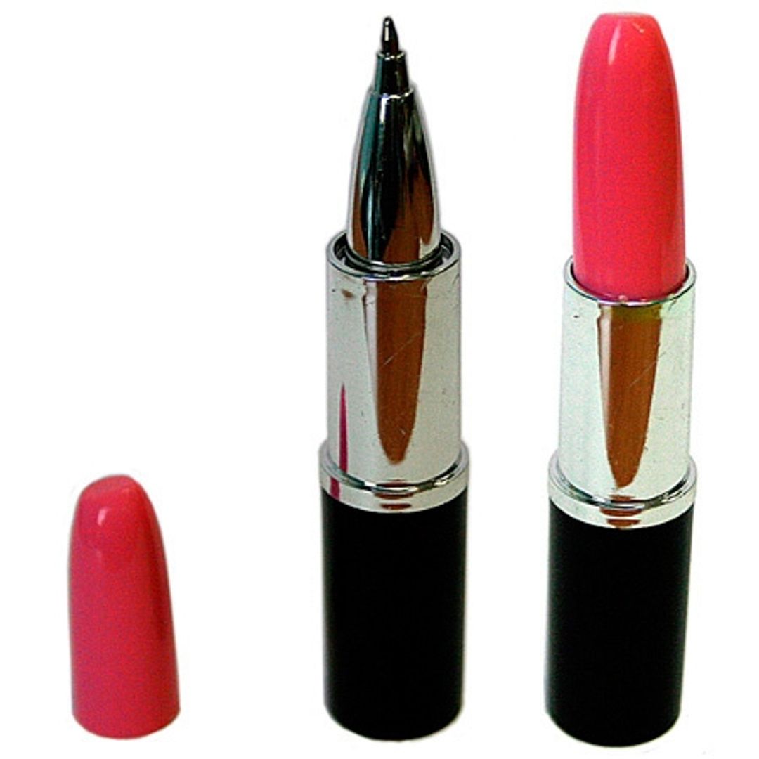 С красным колпачком-помадой С красным колпачком-помадой