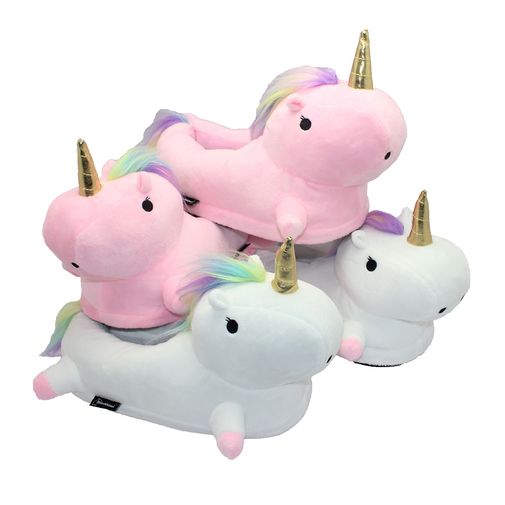 Тапочки Радужные единороги (закрытые) Тапочки Радужные единороги (закрытые)