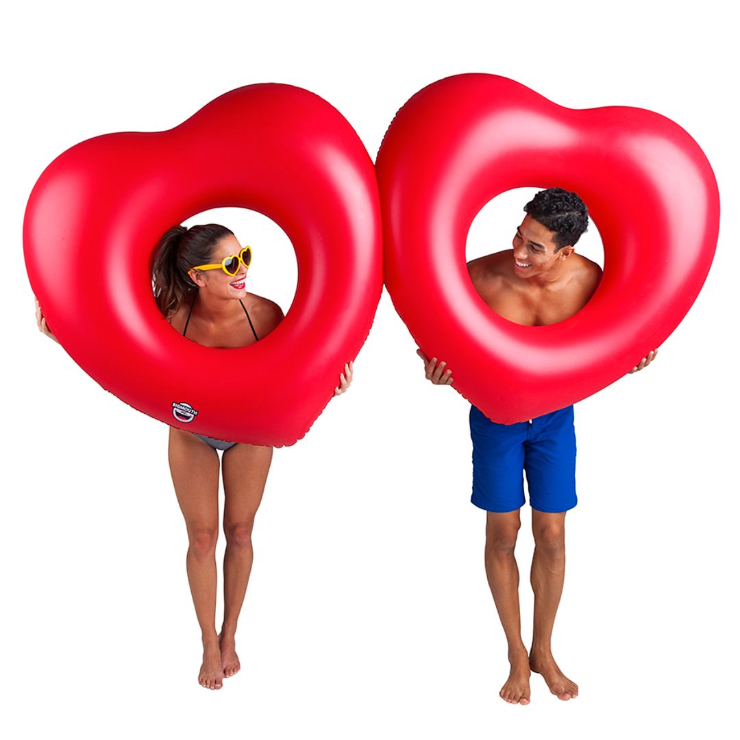 Набор кругов для бассейна Two Hearts is Better than One