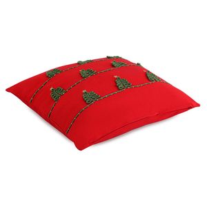 Чехол на подушку Christmas forest из коллекции New Year Essential, 45х45 см Чехол на подушку Christmas forest из коллекции New Year Essential, 45х45 см