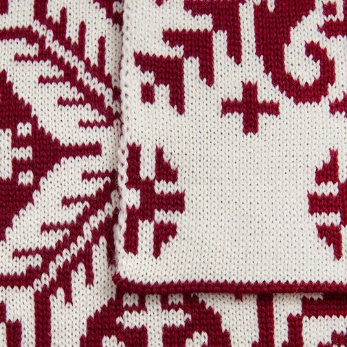 Шарф Wintertude M (красный с белым) Шарф Wintertude M (красный с белым)