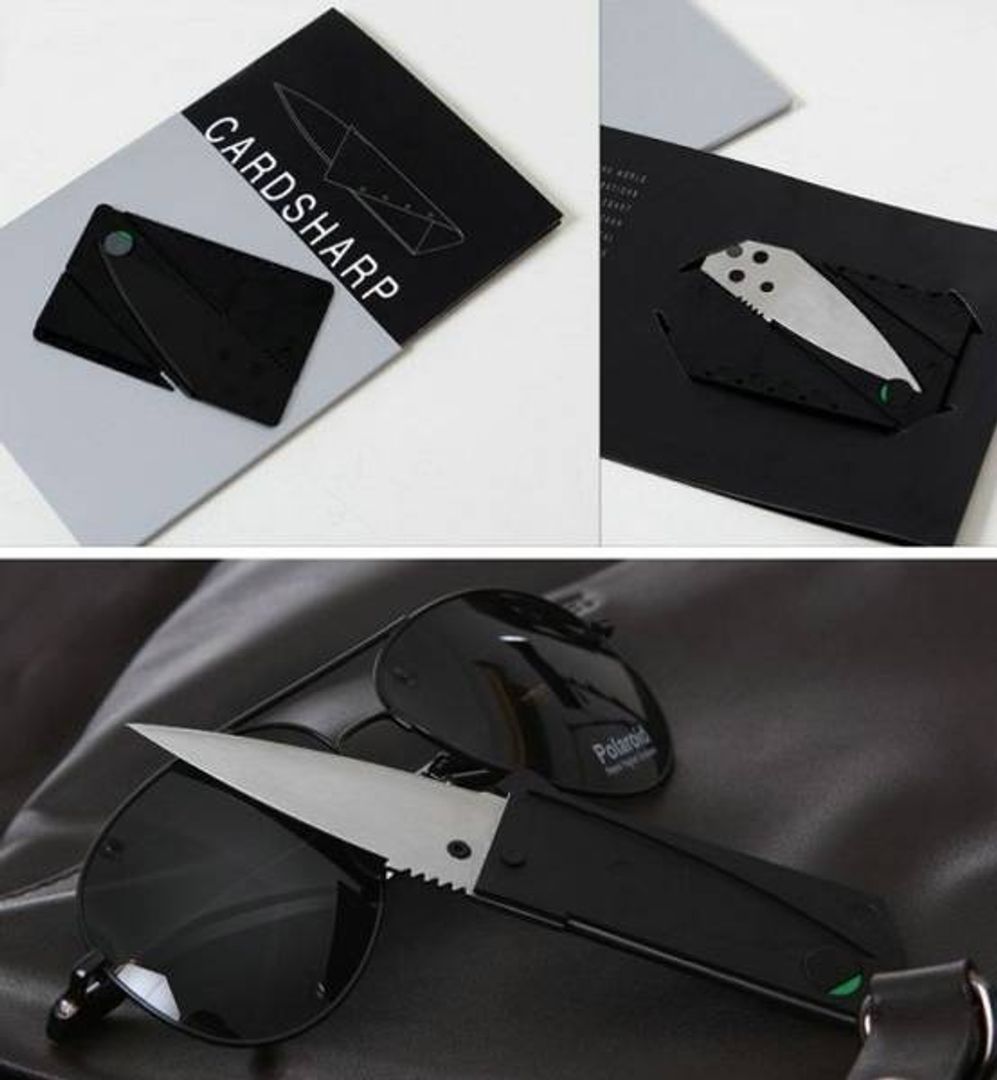 Нож Кредитка CardSharp Упаковка, детали