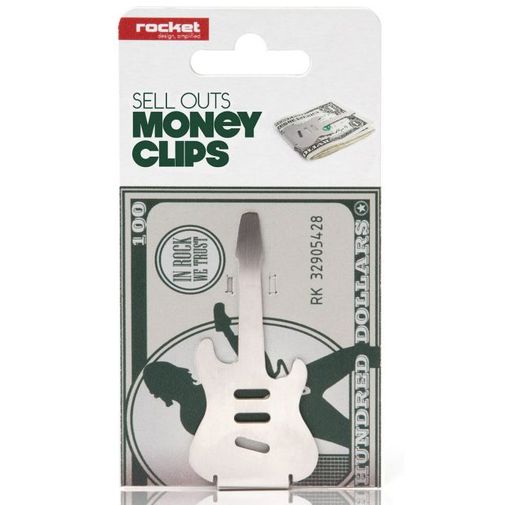 Зажим для денег Гитара Sell Outs