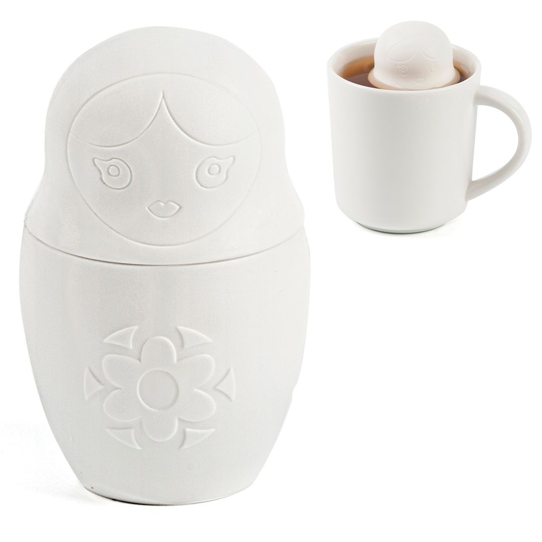 Заварник для чая Матрешка MaTEAska Заварник для чая Матрешка MaTEAska