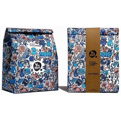 Термопакет для обеда YuMe Monsters Используемый и в упаковке