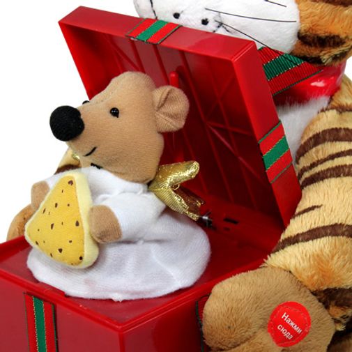 Музыкальная игрушка Кот и мышка Мышка в коробке