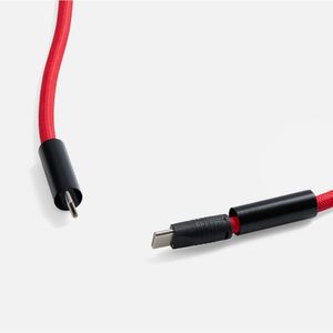 Кабель-ланьярд energyFlex Power Delivery 60 Вт (красный) Кабель-ланьярд energyFlex Power Delivery 60 Вт (красный)