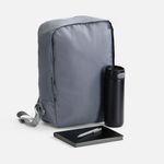 Подарочный набор Flexpen Travel (черный с серым)