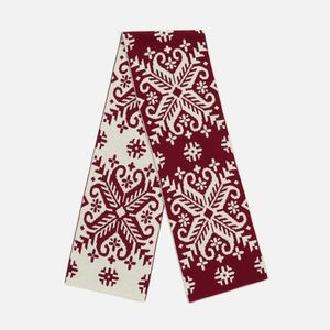 Шарф Wintertude L (красный с белым)