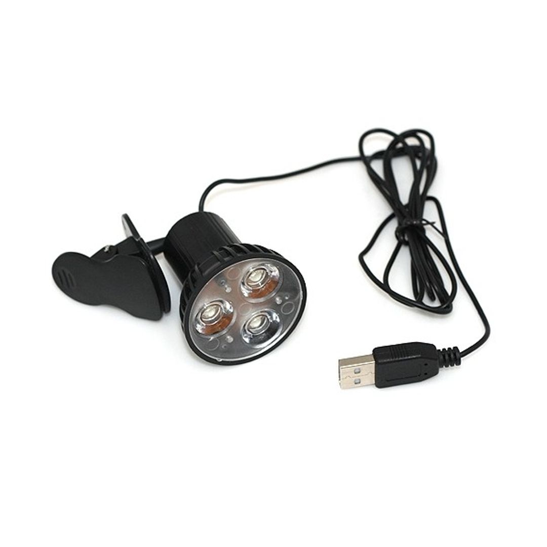 USB Лампочка на прищепке 3 светодиода USB Лампочка на прищепке 3 светодиода