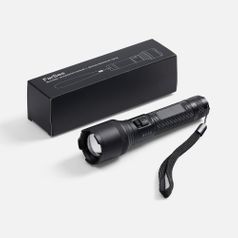 Фонарь аккумуляторный с фокусировкой луча FarSee (черный)