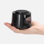 Bluetooth-колонка с подсветкой и беспроводной зарядкой Quantium (черный) Bluetooth-колонка с подсветкой и беспроводной зарядкой Quantium (черный)