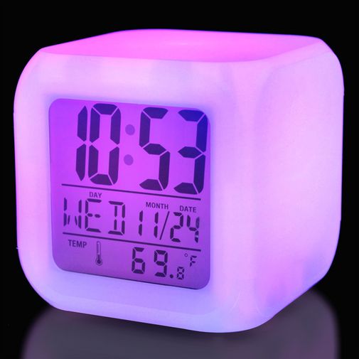Будильник-куб Хамелеон Будильник-куб Хамелеон