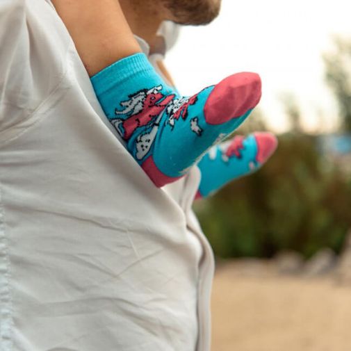 Носки детские Единороги на радуге Носки детские Единороги на радуге