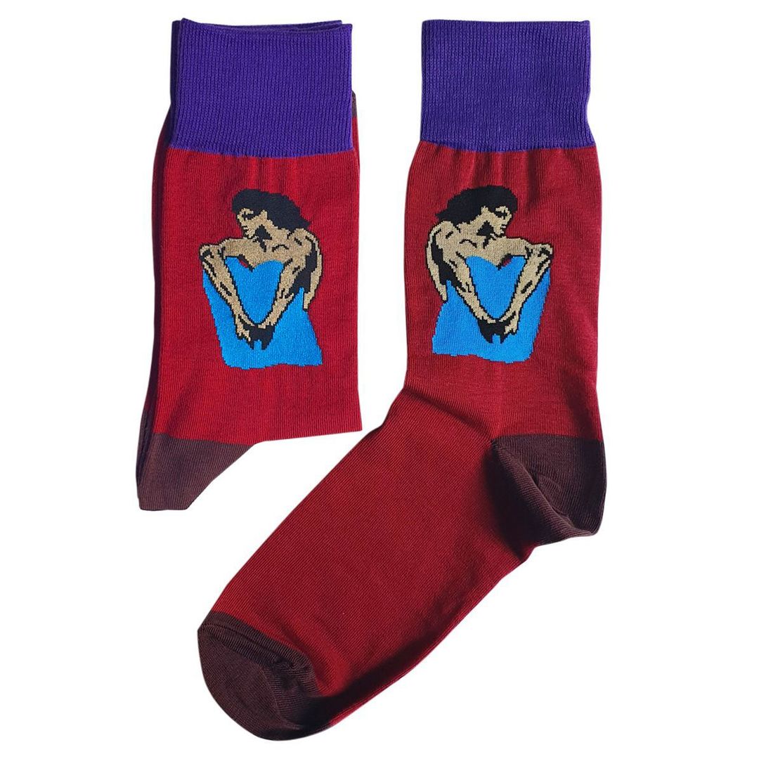 Носки Демон сидящий Носки Демон сидящий