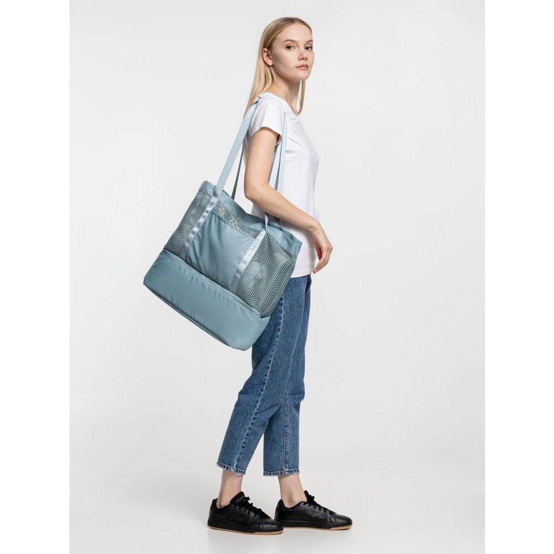 Шопер с термоотделением Verkko (Серо-голубой) Шопер с термоотделением Verkko (Серо-голубой)