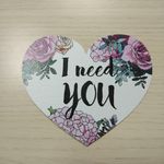 Открытка Сердечко I need you Отзыв