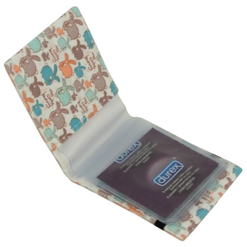 Кондомхолдер My Cute Bunny Четыре прозрачных отсека