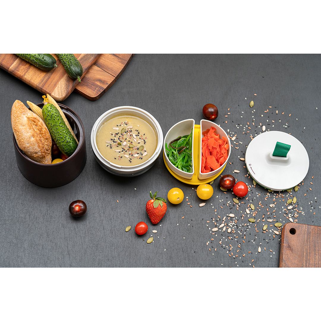 Ланч-бокс Meals темно-сливовый (800 мл)