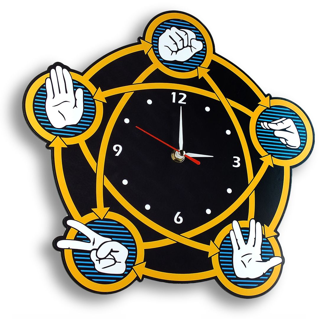 Часы настенные Теория большого взрыва Часы настенные Теория большого взрыва