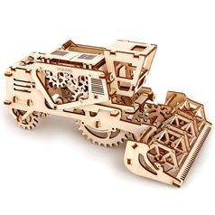 Механический 3D Пазл Ugears Комбайн