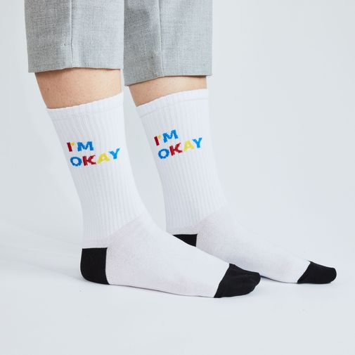 Носки спортивные I'm OKay, мне норм