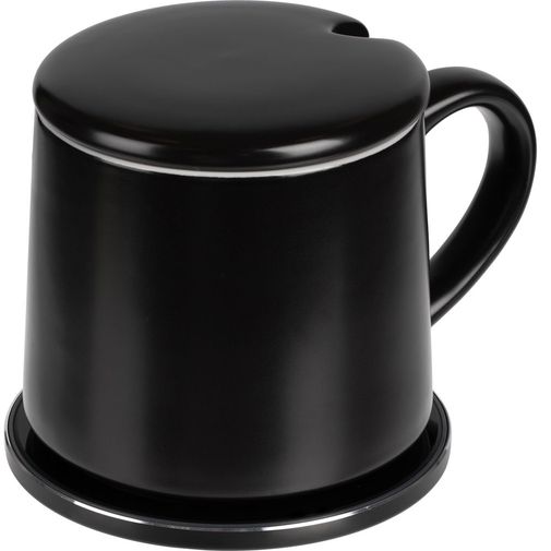 Кружка с подогревом и беспроводной зарядкой Dual Base Matt (Черная) Кружка с подогревом и беспроводной зарядкой Dual Base Matt (Черная)