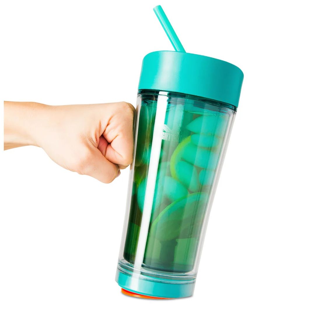 Непадающий стакан Mighty Mug Ice: Teal (Translucent Color) Непадающий стакан Mighty Mug Ice: Teal (Translucent Color)