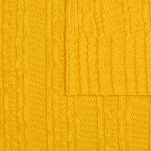 Плед Remitt (желтый)