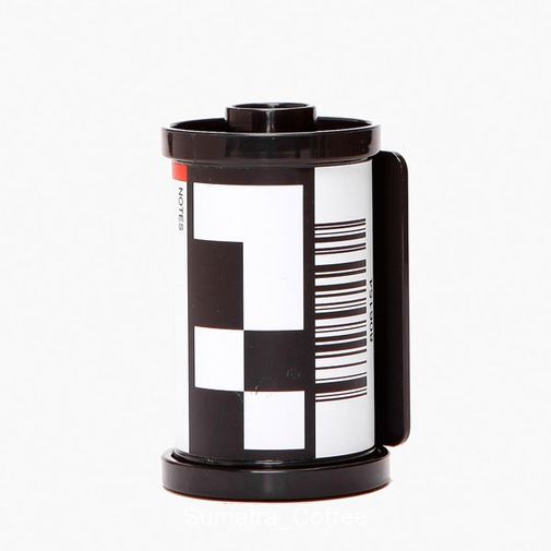 Баночка для зубочисток Фотопленка (Красная) Обратная сторона Баночка для зубочисток Фотопленка (Красная) Обратная сторона