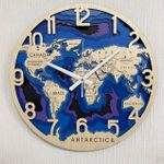 Часы World Map (45 см)
