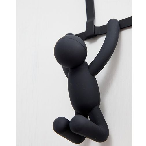 Вешалка надверная Buddy (Черная) Вешалка надверная Buddy (Черная)