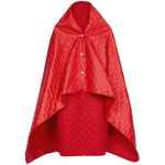 Плед-пончо для пикника SnapCoat (Красный)