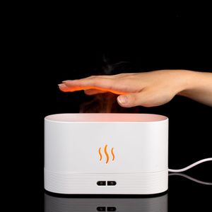 Увлажнитель-ароматизатор с имитацией пламени Fuego ver.2 (белый)