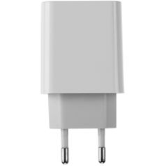 Лампа с будильником для беспроводной зарядки смартфона и часов Powerack (Белый)