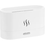 Увлажнитель-ароматизатор с имитацией пламени Fuego ver.2 (белый)