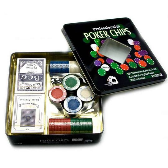 Покерный набор Poker Chips (100 фишек)