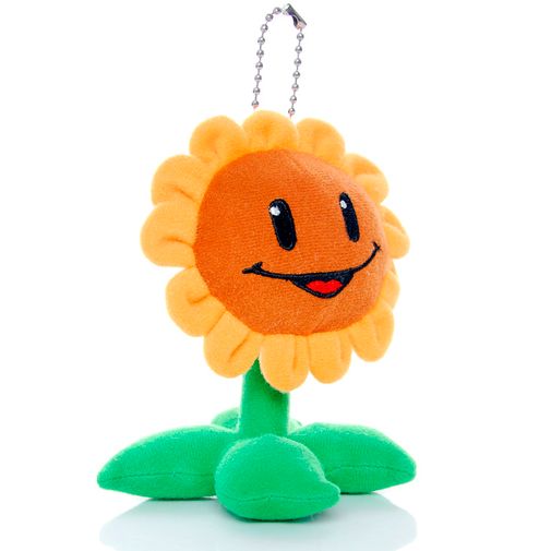 Мягкая игрушка Брелок Подсолнух Plants VS. Zombies (10 см) Мягкая игрушка Брелок Подсолнух Plants VS. Zombies (10 см)