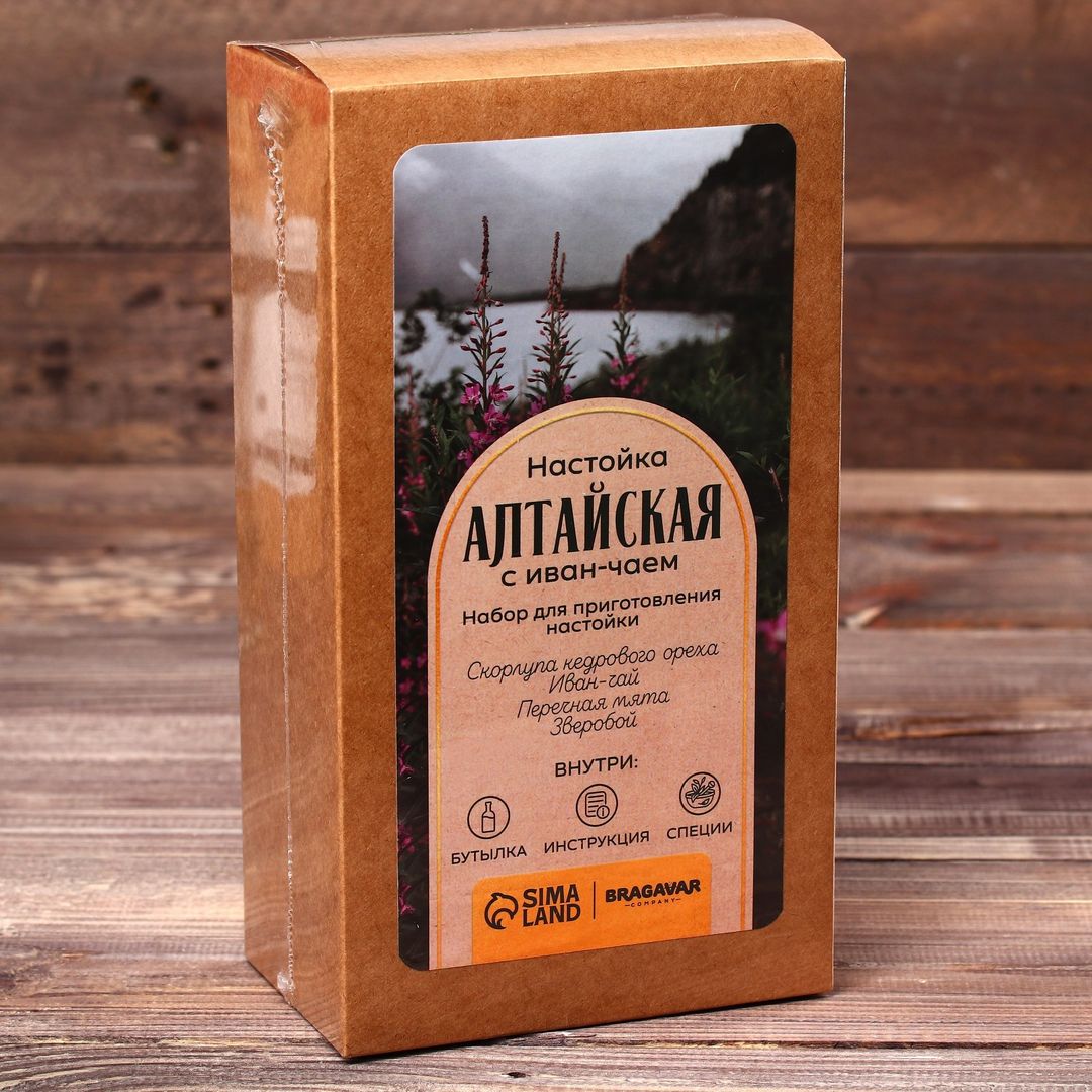 Набор для приготовления Алтайской настойки с Иван-чаем