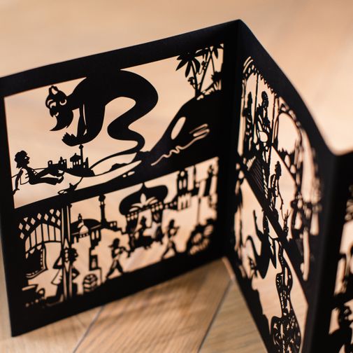 Книга Театр теней Волшебная лампа Аладдина Книга Театр теней Волшебная лампа Аладдина