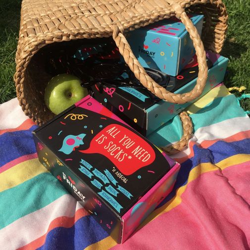 Подарочная коробка для носков St. Friday (4 пары)